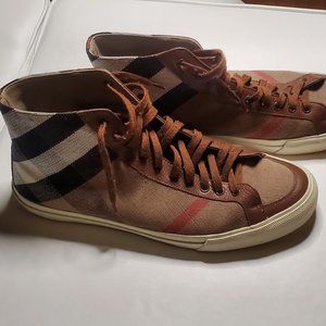Burberry high top sneaker